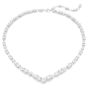 Swarovski Mesmera Necklace - White with Rhodium Plating 5665242
