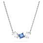 Swarovski Mesmera Pendant Mixed Cuts - Blue with Rhodium Plating 5668276