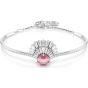 Swarovski Idyllia Shell Bangle - Pink with Rhodium Plating 5680298