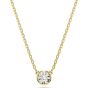Swarovski Imber Pendant Round Cut - Gold Tone Plated 5684511