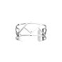 Les Georgettes Tresse 25mm Bracelet - Silver Finish