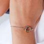 Kit Heath Bevel Trilogy Gold and Rose Gold Toggle Bracelet 7169GRG