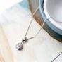 Kit Heath Coast Pebble Glisten Necklace 90188CZ