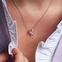 Kit Heath Desire Love Story Heart Necklace - Silver 90521SRP