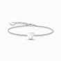 Thomas Sabo Small Flat Heart Bracelet - A2044-001-21-L19