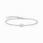 Thomas Sabo Silver Bracelet with White Zirconia Pendant - A2156-051-14-L19
