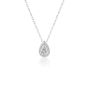 Georgini Monaco Teardrop Pendant - Silver - IP753W