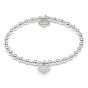 Annie Haak Mini Orchid Silver Charm Bracelet - Fabulous Friend