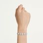 Ariana Grande x Swarovski Flower Tennis Bracelet - White with Rhodium Plating 5749182