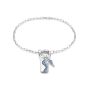 Ania Haie Silver Mini Link Charm Chain Connector Bracelet - B048-02H