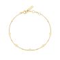 Ania Haie Disc Station Gold Bracelet - B063-01G