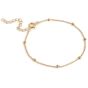 Enamel Copenhagen Beaded Chain Gold Bracelet. Item code B153G.