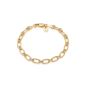 Daisy Stacked Linked Chain Bracelet - Gold BRB8004_GP