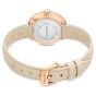 Swarovski Certa Leather Strap Watch - Beige Rose Gold Tone Finish 5672968