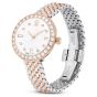 Swarovski Certa Watch Metal Bracelet - Rose Gold Tone Mixed Metal Finish 5672971