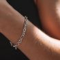Scream Pretty Chunky Chain Bracelet with Lobster Clasp - Silver SPS-4