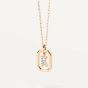 PDPaola Mini Letter K Gold Necklace CO01-522