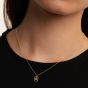 PDPaola Mini Letter K Gold Necklace CO01-522