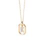 PDPaola Mini Letter K Gold Necklace CO01-522