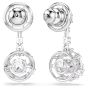 Swarovski Constella Drop Earrings Round Cut Dancing Stone - 5738194
