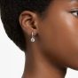Swarovski Constella Drop Earrings - White with Rose Gold Plating 5639975