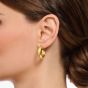 Thomas Sabo Small Chunky Hoop Earrings - Gold - CR635-413-39