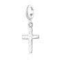 Lily Charmed Cross Charm Silver - item number CSCX