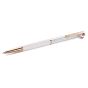 Swarovski Crystalline Pen Pink Heart - Pink Lacquered with Rose Gold Tone Plating - 5732990