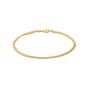 IX Curb Medi Chain Bracelet - Gold DMVGD070GD19