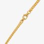 IX Curb Medi Chain Necklace - Gold DMM0070GD45