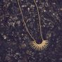 Rachel Jackson Rising Sun Necklace Gold DSN6GP