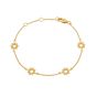 Rachel Jackson Mini Eternal Sun Bracelet Gold EGMB2GP