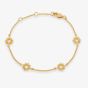 Rachel Jackson Mini Eternal Sun Bracelet Gold EGMB2GP