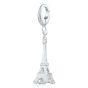 Lily Charmed Eiffel Tower Charm Silver - item number CSEI