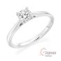 Brilliant Cut Diamond Engagement 4 Claw Ring in Platinum - 0.50ct 