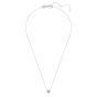 Swarovski Eternity Halo Solitaire Pendant Lab-Grown Diamonds 0.23ct Round Shape Sterling Silver - 5697105