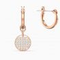 Swarovski Ginger Mini Hoop - Rose Gold Plating 5567528