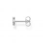 Thomas Sabo Single Earring - White Stone Star in Silver H2134-051-14