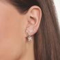 Thomas Sabo Single Earring - Flower with White Stones in Silver H2196-051-14