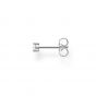 Thomas Sabo Single Earring - White Round Stone in Silver H2197-051-14