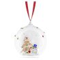 Swarovski Crystal Holiday Cheers Tree and Snowman Ball Ornament - 5701509