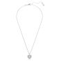 Swarovski Hyperbola Heart Pendant - Rhodium Plated 5684386