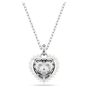 Swarovski Hyperbola Heart Pendant - Rhodium Plated 5684386