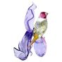Swarovski Crystal Idyllia - Gouldian Finch and Orchid - 5675211