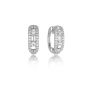 Georgini Gifts Jasmine Hoop Earrings - Silver IE1136W