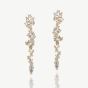 Ivory & Co Islington Gold Crystal Cluster Earrings - IslingtonGoldEarrings