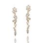 Ivory & Co Islington Gold Crystal Cluster Earrings - IslingtonGoldEarrings