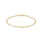 IX Figaro Bracelet - Gold DMVFG060GD18