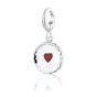 Lily Charmed Jammie Dodger Charm Silver - item number CSJAM