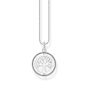 Thomas Sabo Tree of Love Silver and Zirconia Spinner Necklace KE2148-643-14